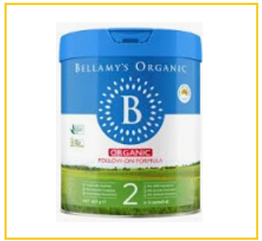 BELLAMYS ORGANIC 貝拉米有機嬰兒奶粉2號 FOLLOW-ON FORMULA STAGE 2 800G