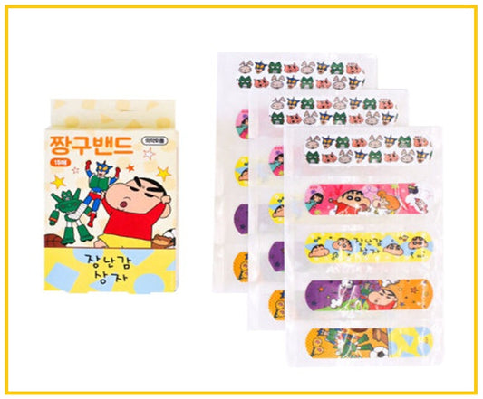 CRAYON Shin-chan Cartoon Plaster Bandages 15 Pieces