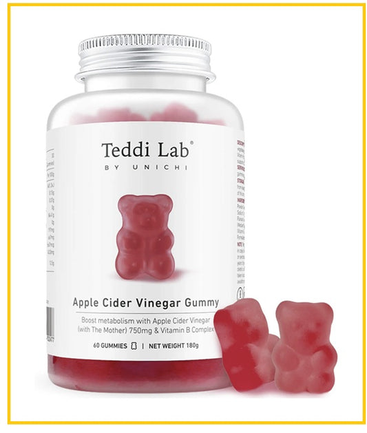 UNICHI Apple Cider Vinegar Gummy 60 Gummys