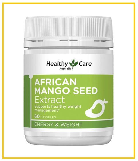 HEALTHY CARE 非洲芒果籽60粒 AFRICAN MANGO SEED EXTRACT 150MG 60 CAPSULES