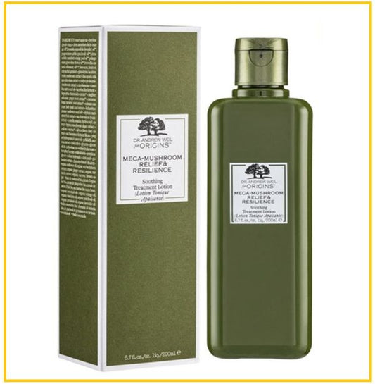 ORIGINS New Version MEGA MUSHROOM SKIN SOOTHING TREATMENT LOTION 200ML