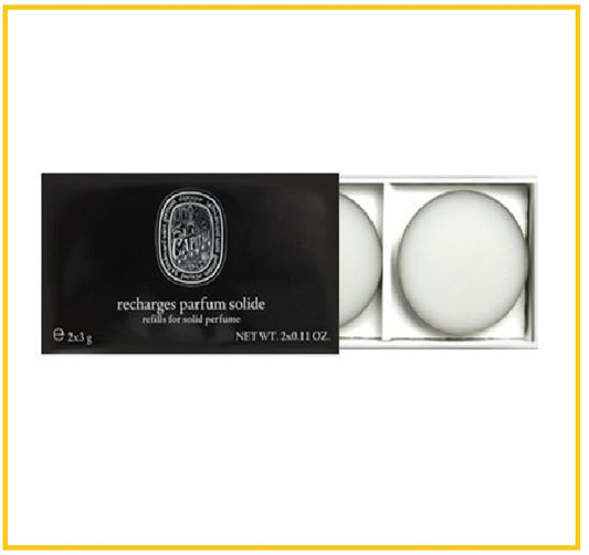 DIPTYQUE EAU CAPITALE REFILLS FOR SOLID PERFUME 3G X2