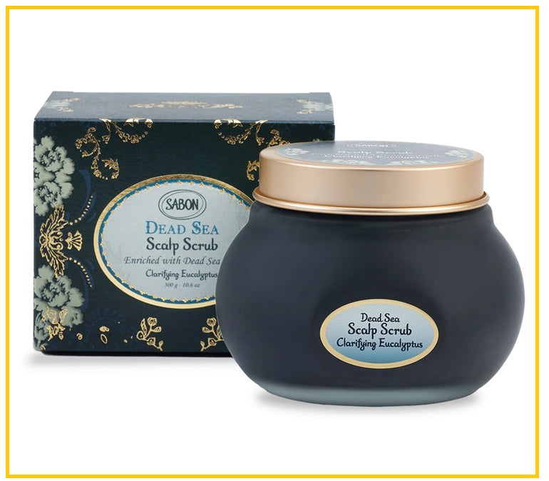 SABON DEAD SEA SCALP SCRUB CLARIFYING EUCALYPTUS 300G