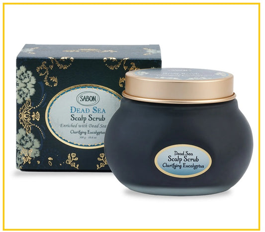 SABON DEAD SEA SCALP SCRUB CLARIFYING EUCALYPTUS 300G