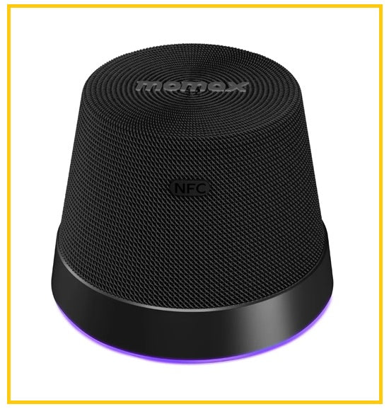 MOMAX 磁吸無線音箱 1-VIBE MOOD MAGNETIC WIRELESS SPEAKER #BLACK / #TITANIUM / #SILVER BS9D/L/S