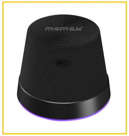 MOMAX 磁吸無線音箱 1-VIBE MOOD MAGNETIC WIRELESS SPEAKER #BLACK / #TITANIUM / #SILVER BS9D/L/S