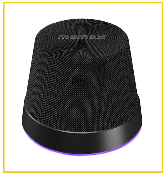 MOMAX 磁吸無線音箱 1-VIBE MOOD MAGNETIC WIRELESS SPEAKER #BLACK / #TITANIUM / #SILVER BS9D/L/S