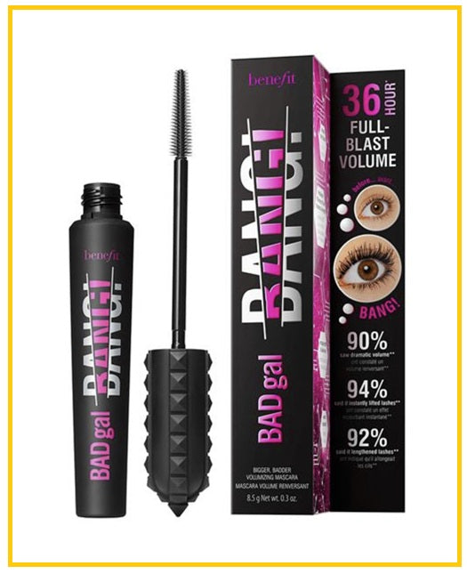 BENEFIT Natural Black Mascara (36-Hour Full Blasty Volumining Mascara #Black 8.5g)