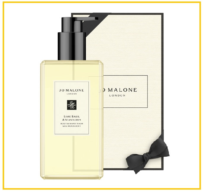 JO MALONE LONDON 祖馬龍青檸羅勒與柑橘沐浴露 LIME BASIL & MANDARIN SCENTED BODY & HAND WASH GEL 250ML / 500ML