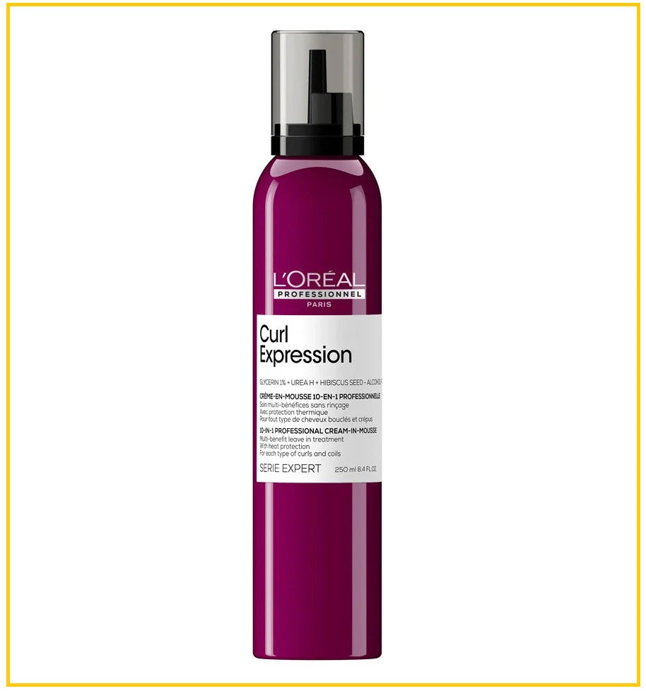 L'OREAL PROFESSIONNEL 歐萊雅捲髮保濕摩絲 SERIES EXPERT CURL EXPRESSION 10 IN 1 CREAM IN MOUSSE FOR CURLY HAIR 250ML