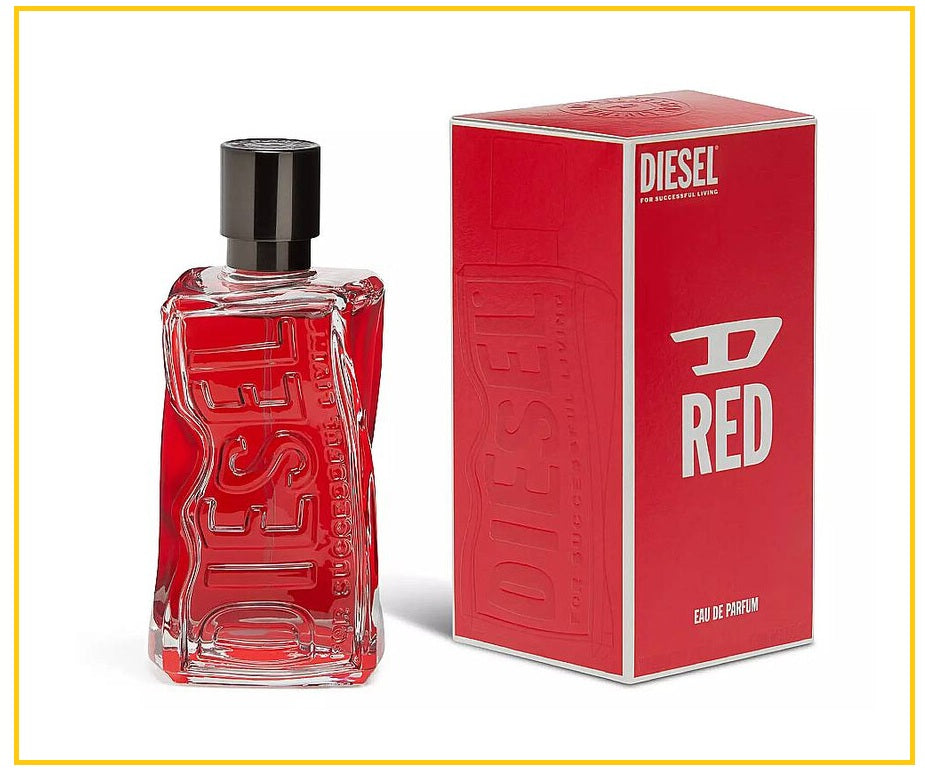 DIESEL 迪賽男士紅色自由牛仔精神濃香水 D RED EDP 50ML