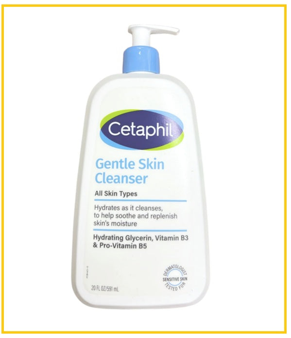 CETAPHIL 舒特膚潔膚露洗面奶藍色 GENTLE SKIN FACIAL CLEANSER 591ML