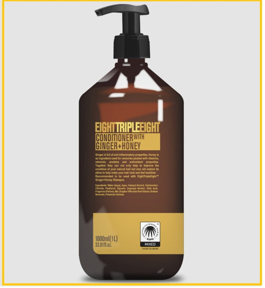 TRIPLE EIGHT 生薑蜂蜜護髮素 CONDITIONER WITH GINGER & HONEY 1000ML