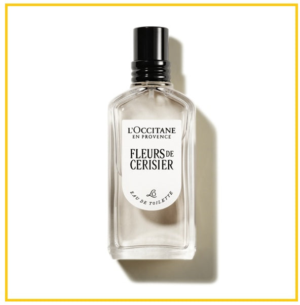 L'OCCITANE 歐舒丹櫻花淡香水 LOCCITANE CHERRY BLOSSOM FLEURS DE CERISIER EAU DE TOILETTE 50ML