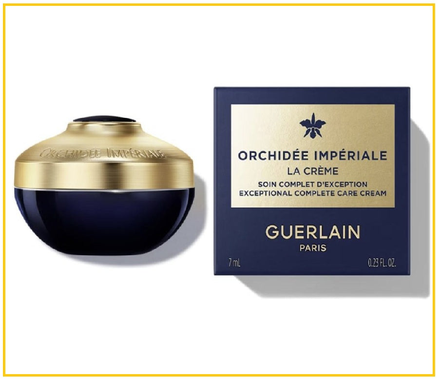 GUERLAIN 嬌蘭禦庭蘭花修護乳面霜小樣 ORCHIDEE IMPERIALE EXCEPTIONAL COMPLETE CARE CREAM 7ML