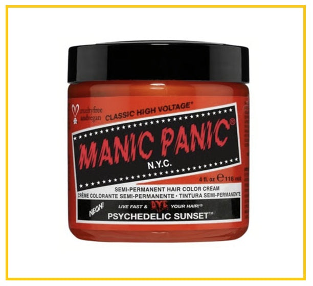 MANIC PANIC 髒橘色染髮膏 PSYCHEDELIC SUNSET 118ML