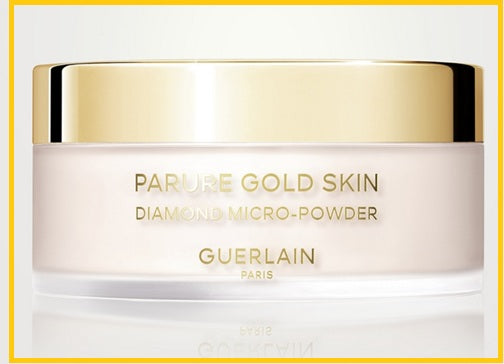 GUERLAIN 嬌蘭金鑽修顏蜜粉蜜粉 PARURE GOLD SKIN DIAMOND MICRO-POWDER #01 / #02 35G