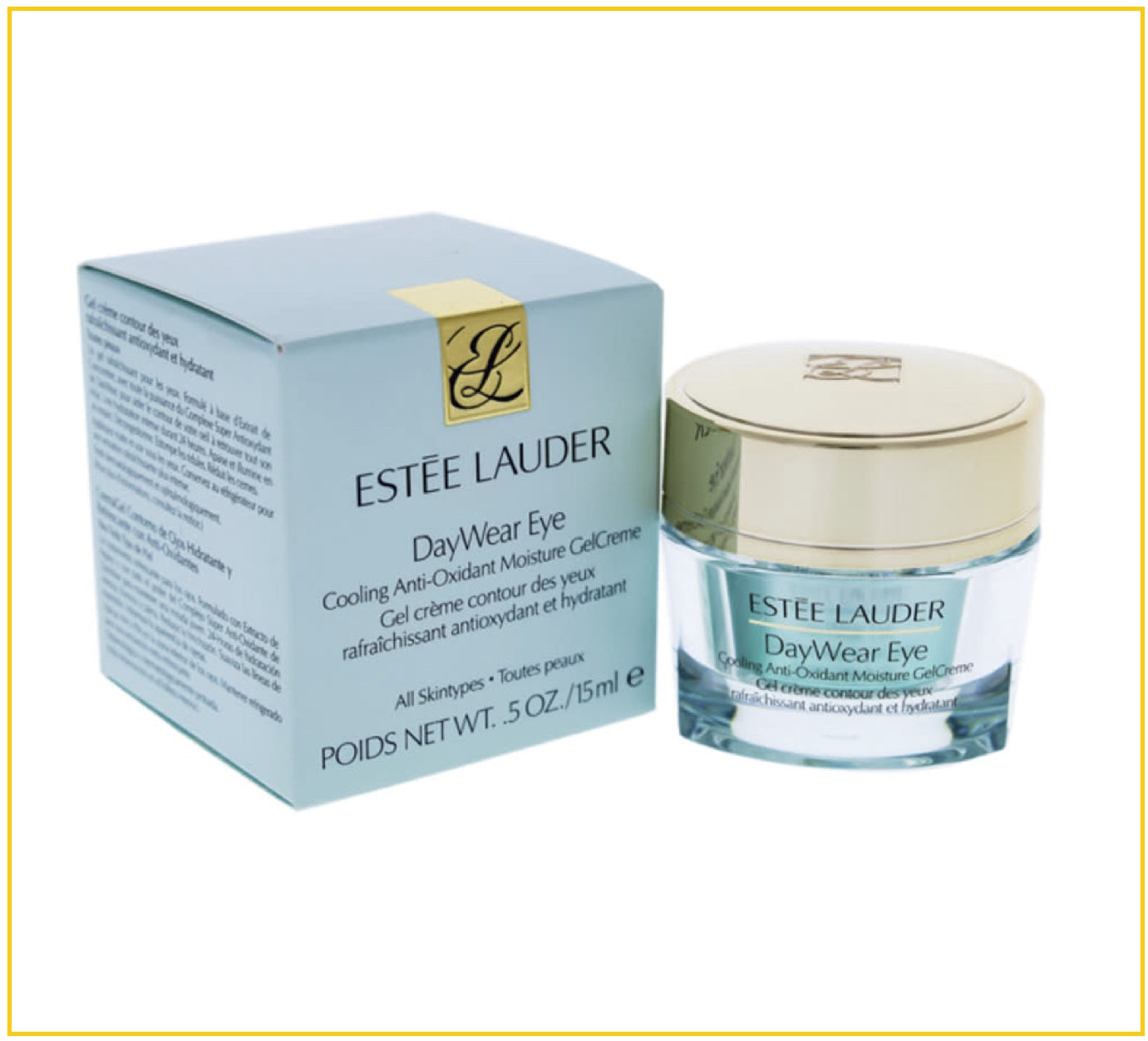 ESTEE LAUDER 雅詩蘭黛小黃瓜抗氧化眼霜 DAYWEAR EYE COOLING ANTI-OXIDANT MOISTURE GEL CREAM 15ML