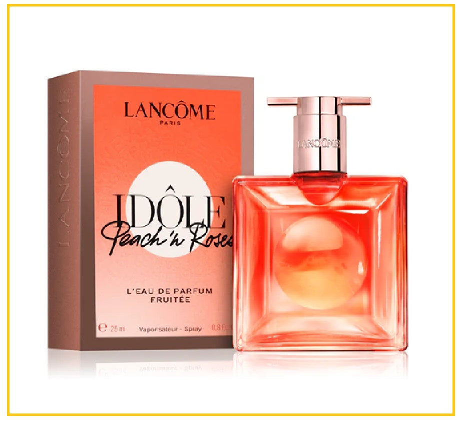 LANCOME 蘭蔻偶像蜜桃玫瑰馥鬱女士淡香精香水 IDOLE PEACH N ROSES EDP 25ML