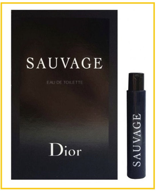 CHRISTIAN DIOR 迪奧曠野香水小樣 SAUVAGE EDT VIALS 1ML