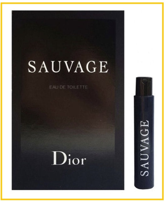 CHRISTIAN DIOR 迪奧曠野香水小樣 SAUVAGE EDT VIALS 1ML