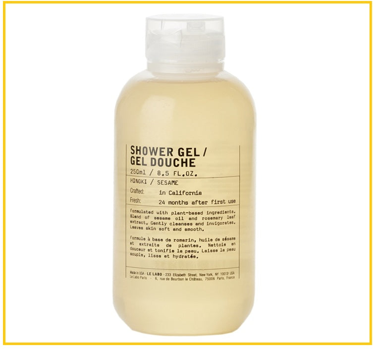 LE LABO 實驗室檜木沐浴露 HINOKI SHOWER GEL 250ML