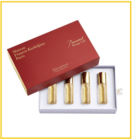 MAISON FRANCIS KURKDJIAN 庫爾吉安百家樂晶紅540香精油滾珠套裝 MFK ROLL-ON ELIXIR BACCARAT ROUGE 540 DUO SET 4ML X4