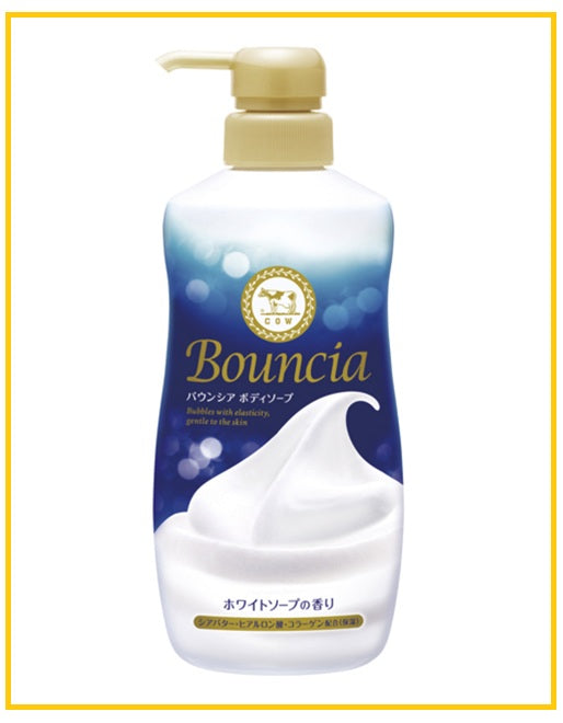 COW BOUNCIA 牛乳沐浴露牛奶味 MILK MOISTURE BODY SOAP ORIGINAL 480ML