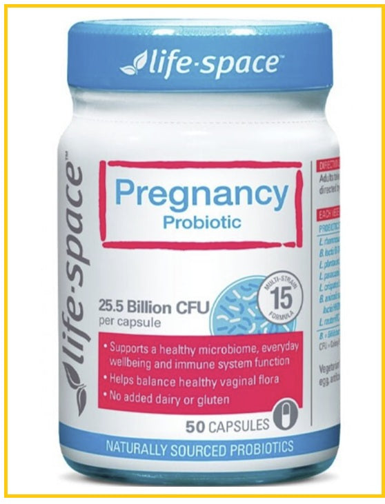LIFE SPACE Pregnancy Probiotic 50 Capsules