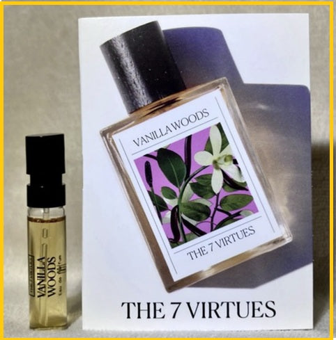 THE 7 VIRTUES Vanilla Woods EDP 1.7ml Sample