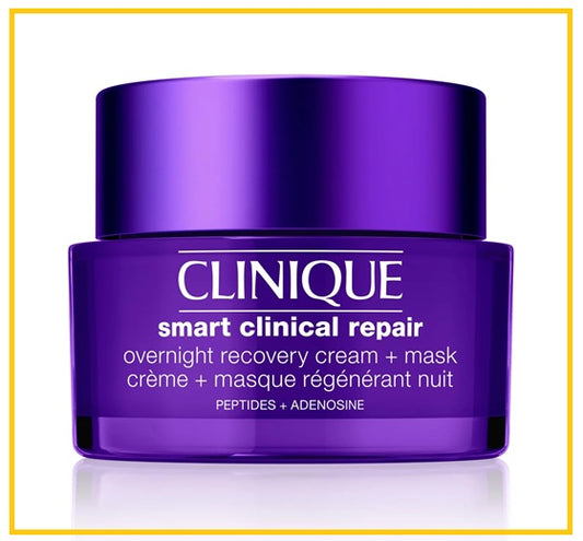 CLINIQUE SMART CLINICAL REPAIR OVERNIGHT RECOVERY CREAM + MASK 50ML