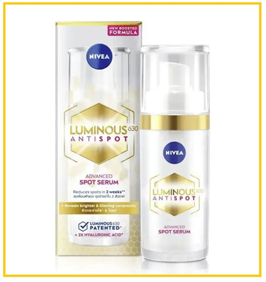 NIVEA CELLULAR LUMINOUS 630 ANTI-SPOT ADVANCED TREATMENT SERUM 30ML