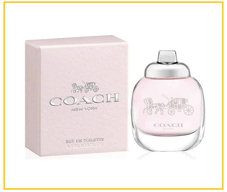 COACH 蔻馳紐約女士淡香水小樣 WOMEN NEW YORK EDT 4.5ML