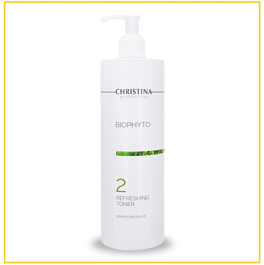CHRISTINA 科蘊蘭植萃清新平衡爽膚水 BIOPHYTO STEP 2-REFRESHING TONER 500ML