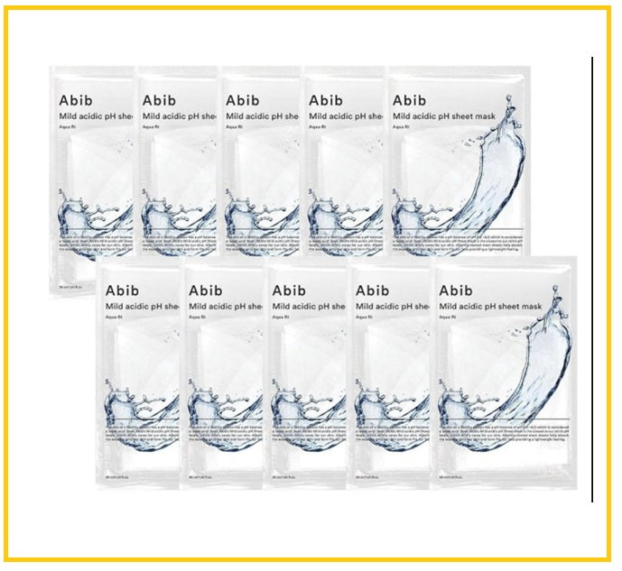 ABIB Mild Acidic pH Sheet Mask Aqua Fit 30ml x10