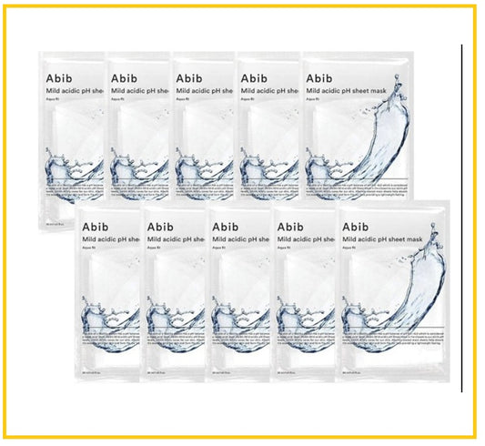 ABIB Mild Acidic pH Sheet Mask Aqua Fit 30ml x10