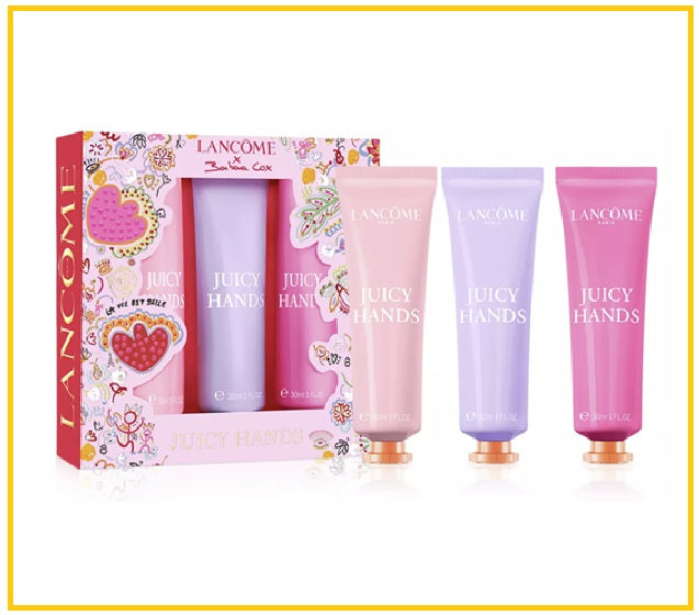 LANCOME 蘭蔻限定手霜三件套裝 JUICY HANDS LIMITED EDITION HAND CREAM TRIO GIFT SET 30ML X3