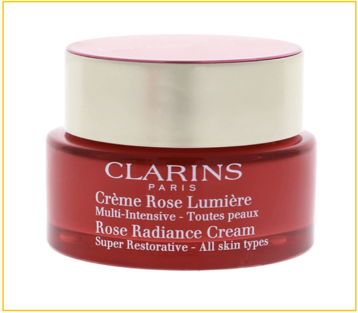 CLARINS 嬌韻詩花樣年華玫瑰日霜 ROSE RADIANCE CREAM SUPER RESTORATIVE 50ML