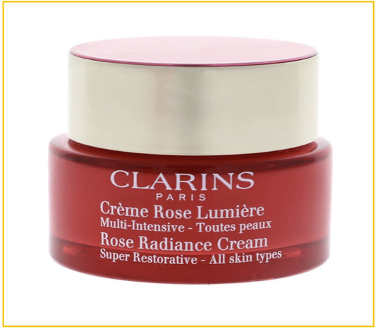 CLARINS 嬌韻詩花樣年華玫瑰日霜 ROSE RADIANCE CREAM SUPER RESTORATIVE 50ML