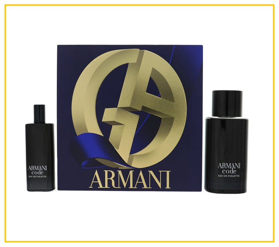 GIORGIO ARMANI 阿瑪尼印記淡香水套裝 MEN'S ARMANI CODE EDT GIFT SET 75ML + 15ML