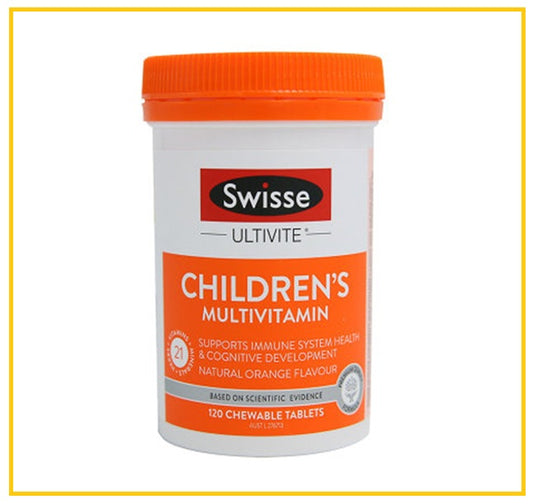 SWISSE Ultivite Children's Multivitamin 120 Chewable Tablets