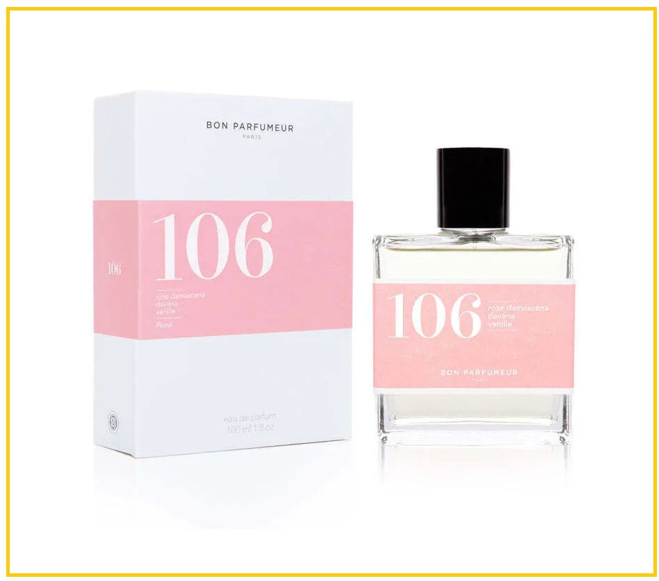 BON PARFUMEUR 柏氛106大馬士革玫瑰印蒿香草濃香水 106 ROSE DAMASCENA DAVANA VANILLE EDP 100ML