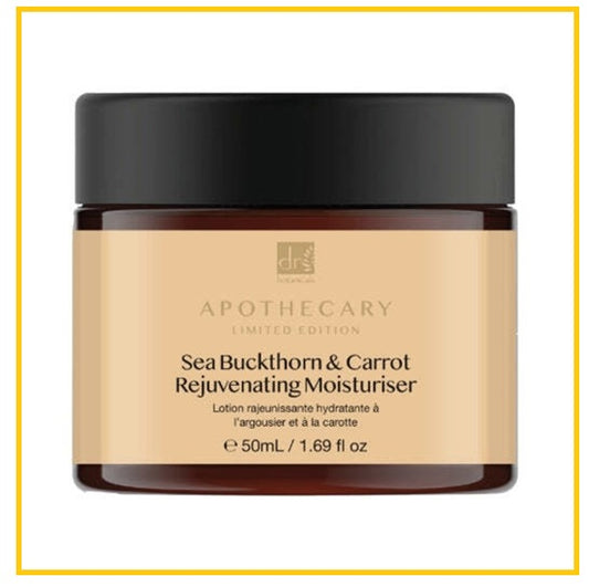 DR. BOTANICALS 植物博士沙棘與胡蘿蔔煥活保濕霜 SEA BUCKTHORN & CARROT MOISTURISER 50ML