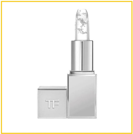 TOM FORD 湯姆福特限定銀管護唇膏 SOLEIL MINI LIP BLUSH #01 NEIGE 2G