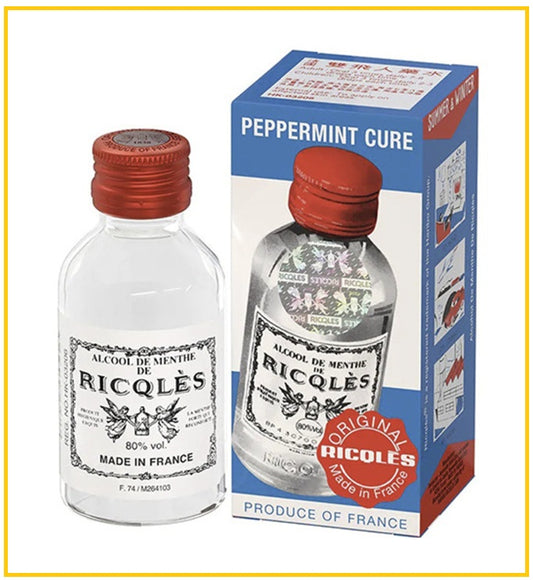 RICQLES 法國正裝雙飛人水 PEPPERMINT CURE DROPS 50ML