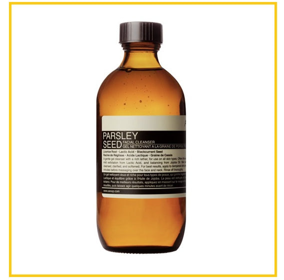 AESOP 伊索香芹籽抗氧化潔顏露 PARSLEY SEED FACIAL CLEANSER 15ML / 200ML