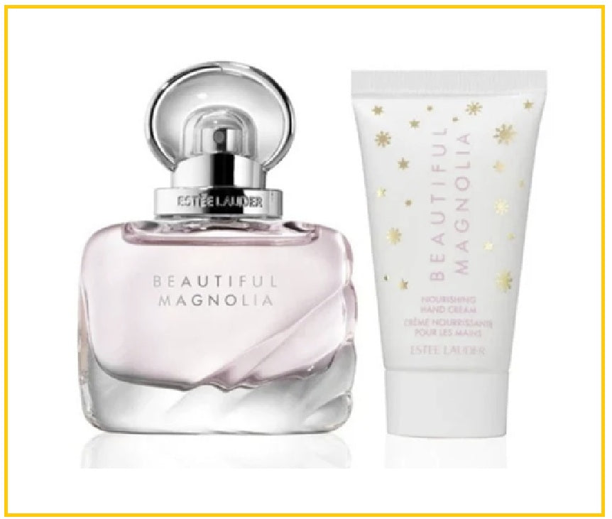 ESTEE LAUDER 雅詩蘭黛臻愛悸動美麗木蘭香水護手霜套裝 BEAUTIFUL MAGNOLIA GIFT DUO SET