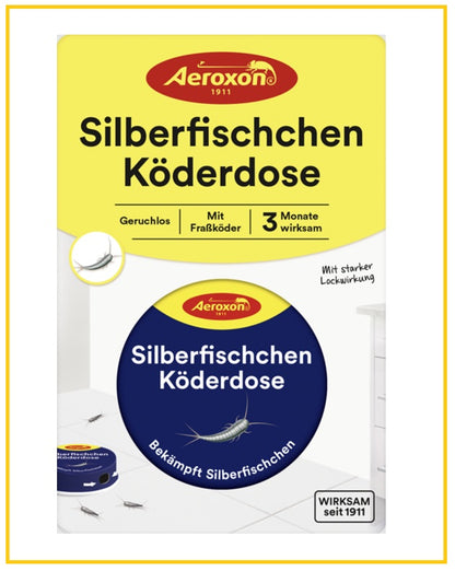 AEROXON 衣魚書蟲消滅盒 SILVERFISH BAIT STATION 20G