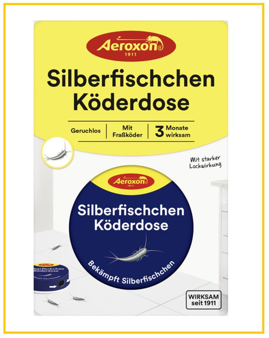 AEROXON 衣魚書蟲消滅盒 SILVERFISH BAIT STATION 20G