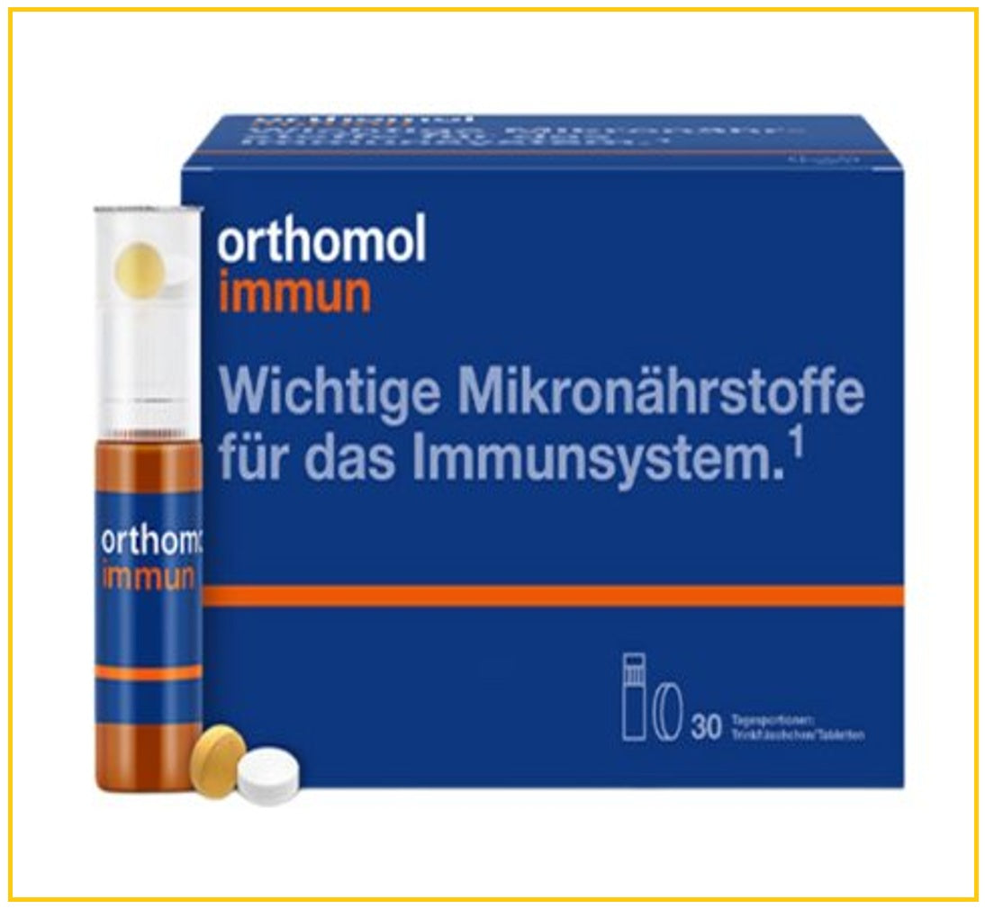 ORTHOMOL 奧適寶複合維生素多礦免疫口服液30支裝 IMMUN BOTTLE 30 DAYS